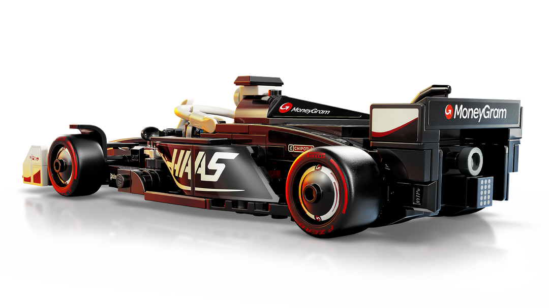 לגו Speed Champions - מכונית מרוץ MoneyGram Haas ®F1 Team VF-24 (77250)-5