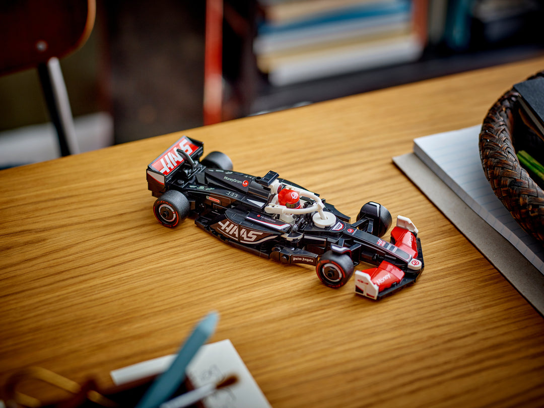 לגו Speed Champions - מכונית מרוץ MoneyGram Haas ®F1 Team VF-24 (77250)-9