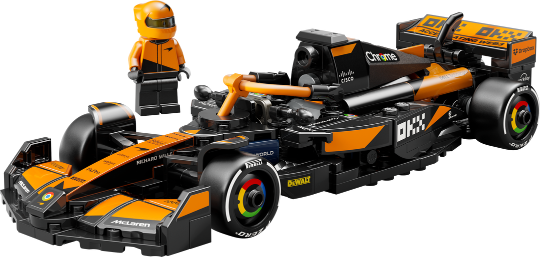לגו Speed Champions - מכונית מרוץ McLaren ®F1 Team MCL38 (77251)