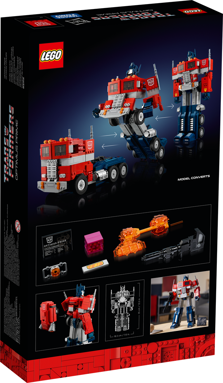 לגו Icons - Optimus Prime (10302)-2