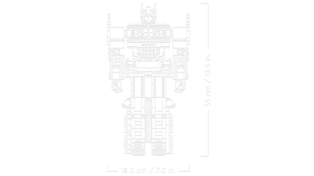 לגו Icons - Optimus Prime (10302)-6