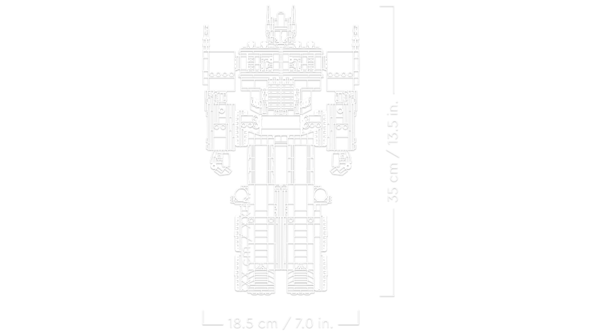 לגו Icons - Optimus Prime (10302)-7