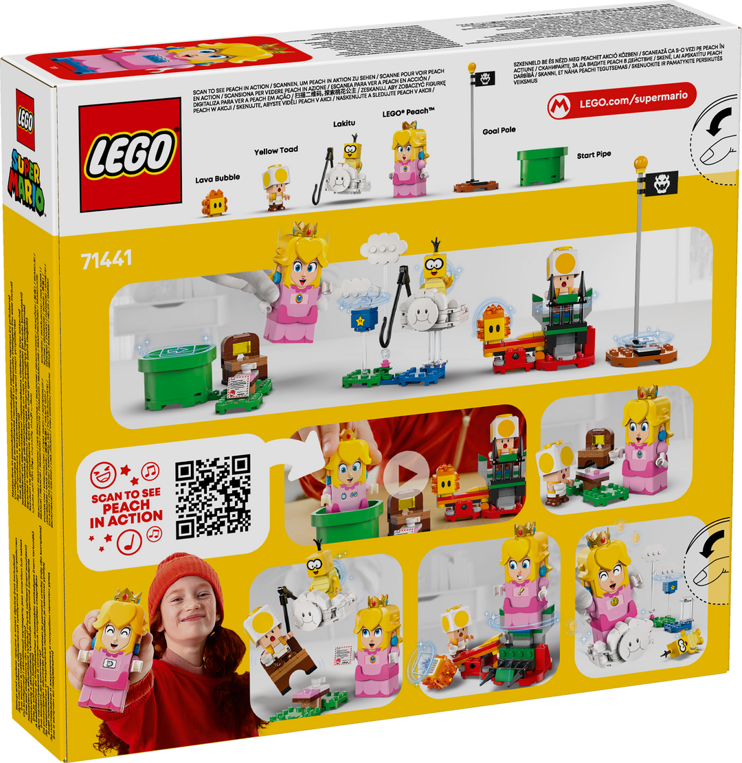 לגו Super Mario™ - הרפתקאות עם ‎‎‎‎‎‎‎‎‎‎‎‎‎‎‎‎‎‎‎‎‎‎‎‎‎‎‎‎‎ LEGO® Peach™‎אינטראקטיבי (71441)-10