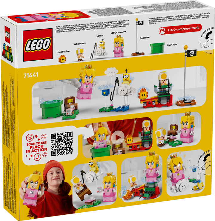 לגו Super Mario™ - הרפתקאות עם ‎‎‎‎‎‎‎‎‎‎‎‎‎‎‎‎‎‎‎‎‎‎‎‎‎‎‎‎‎ LEGO® Peach™‎אינטראקטיבי (71441)-11