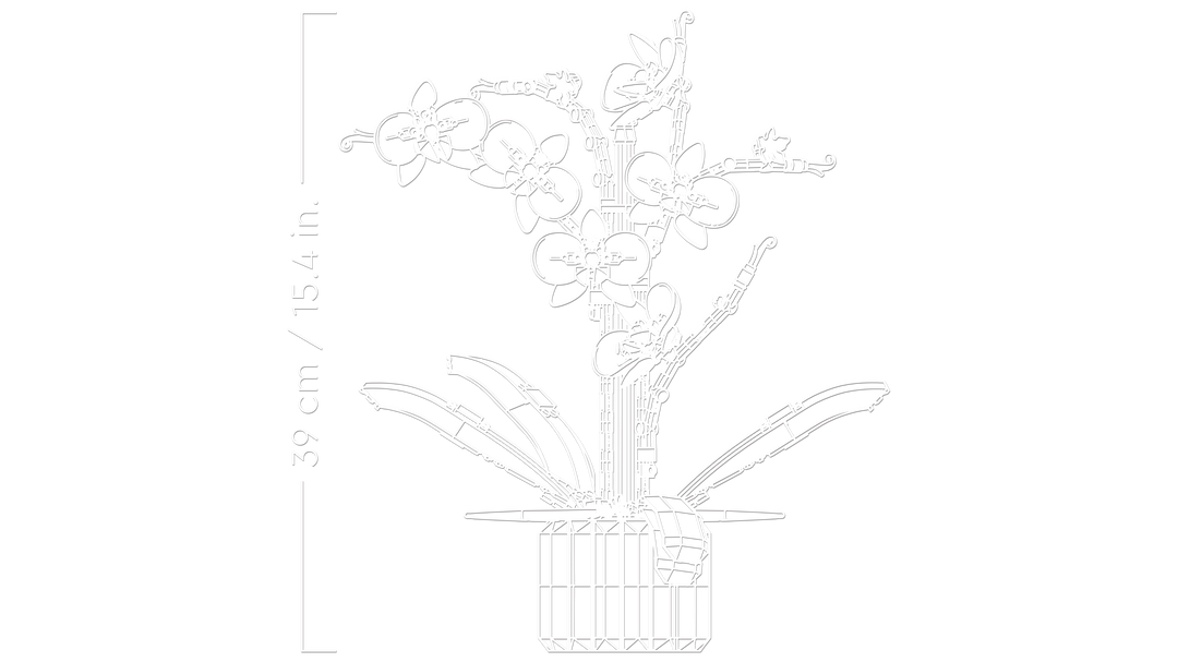 לגו Botanicals - Orchid (10311)-6