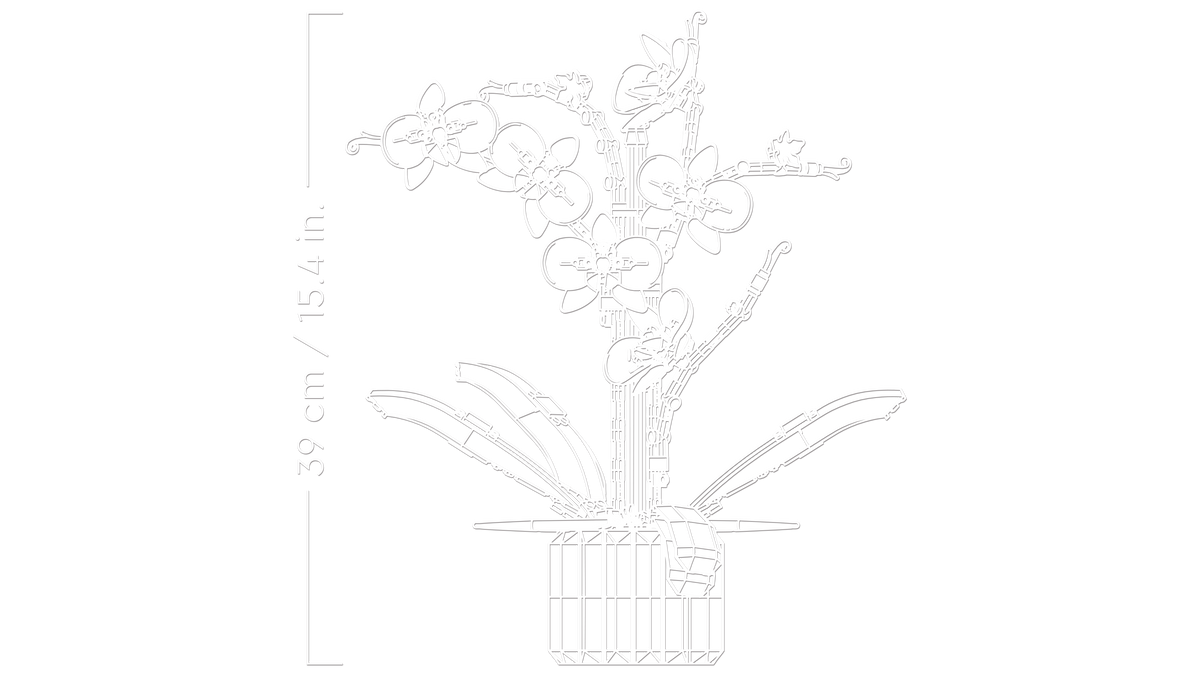 לגו Botanicals - Orchid (10311)-7