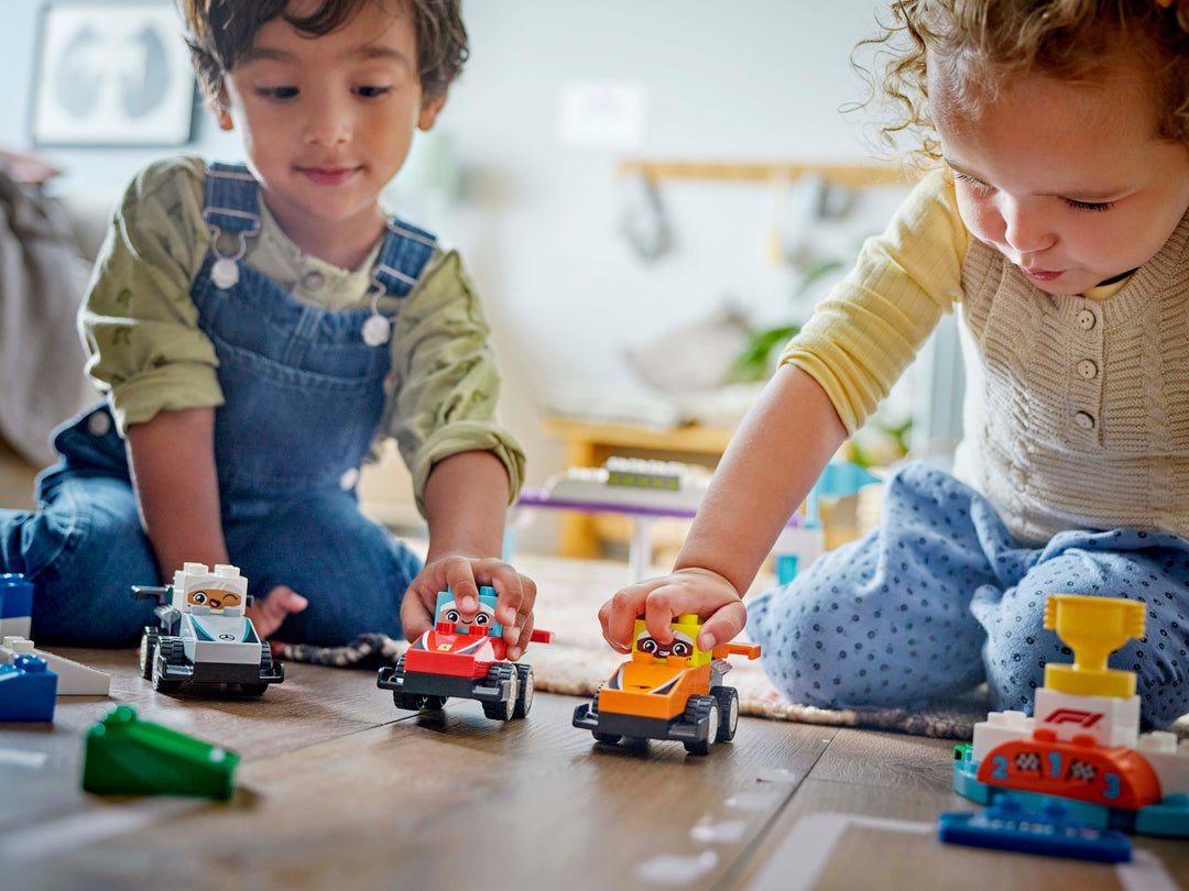 לגו DUPLO® - מכוניות מרוץ ונהגים של קבוצת ®F1 (10445)-6