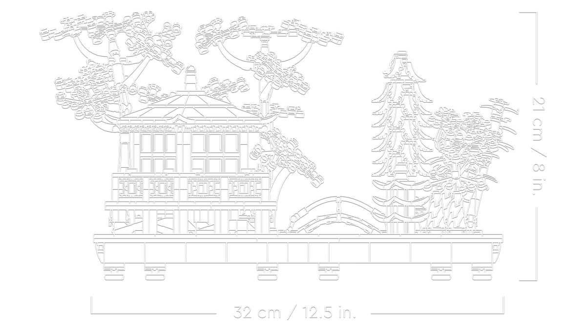 לגו Icons - גינת שלווה (10315)-7