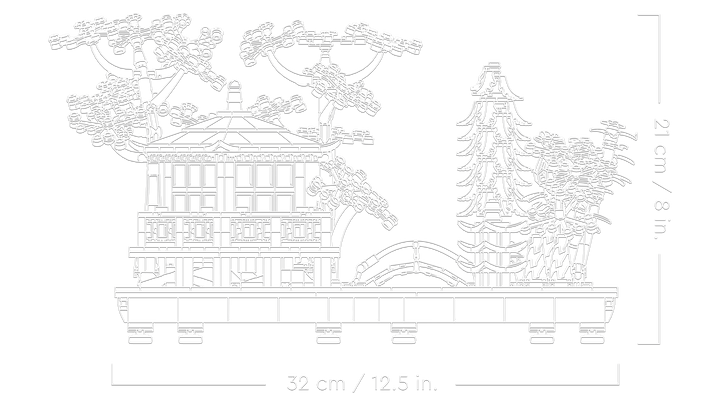 לגו Icons - גינת שלווה (10315)-7