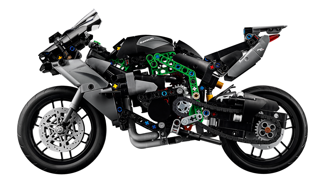 לגו Technic - אופנוע Kawasaki Ninja H2R (42170)-2