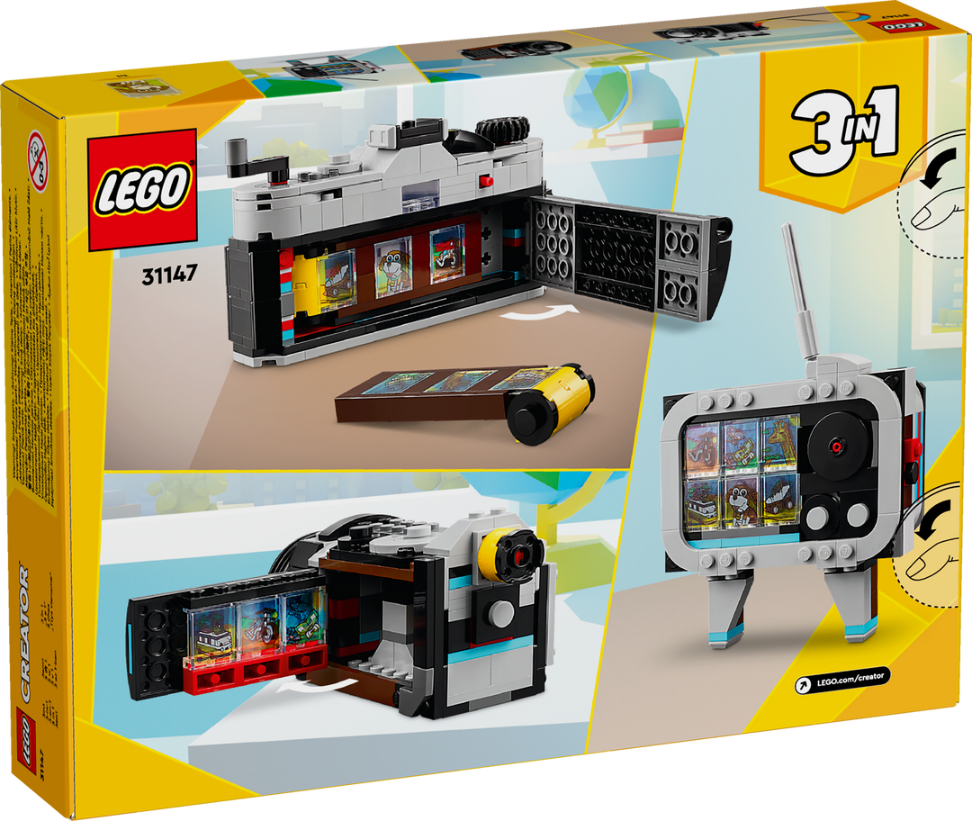 לגו Creator 3in1 - מצלמה בסגנון רטרו (31147)-1