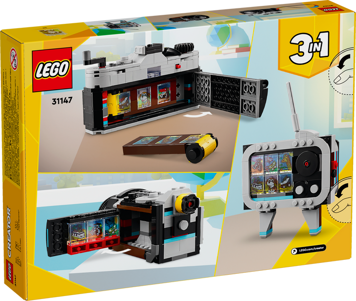 לגו Creator 3in1 - מצלמה בסגנון רטרו (31147)-2