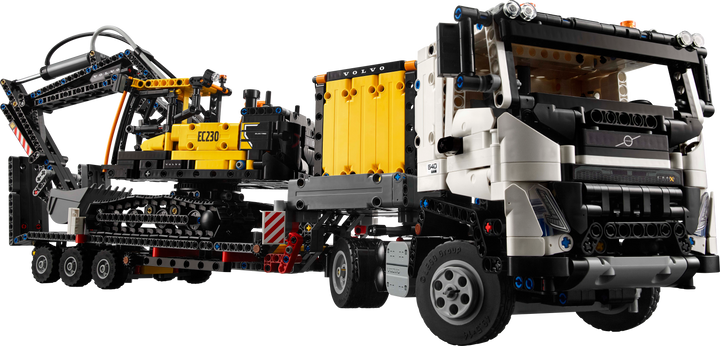 לגו Technic - משאית Volvo FMX ומחפר חשמלי EC230 (42175)-1