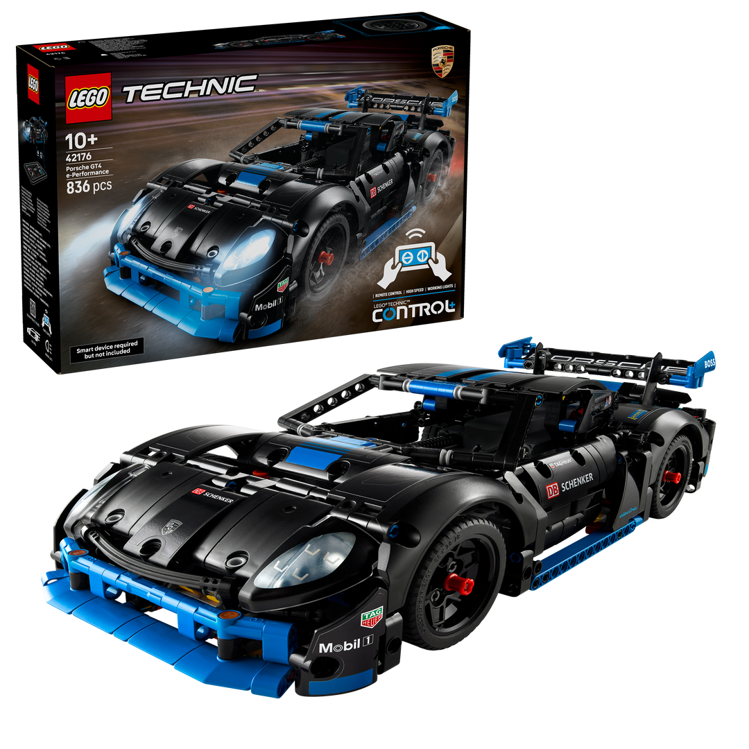 לגו Technic - מכונית מרוץ Porsche GT4 e-Performance (42176)-1