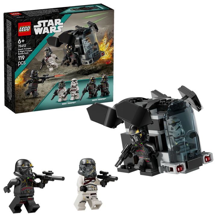 לגו Star Wars™ - מארז קרב עם Death Trooper וחייל לילה (75412)-2