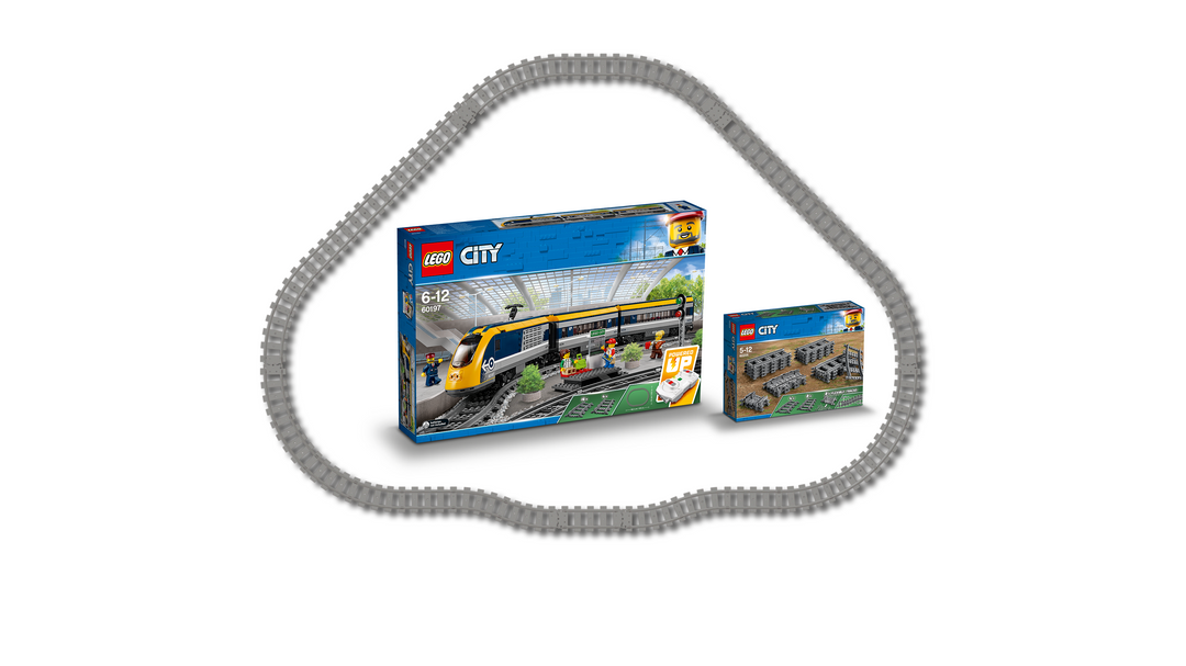 לגו Classic - מסילת רכבת (60205)-3