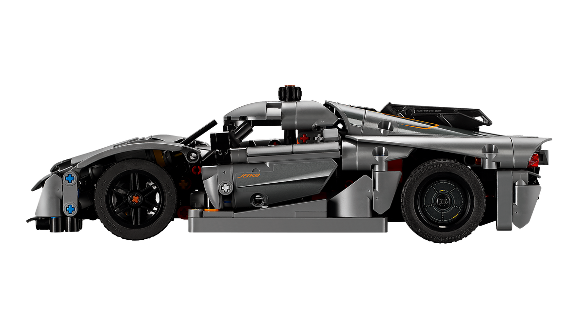 לגו Technic - מכונית-על אפורה Koenigsegg Jesko Absolut (42173)-3