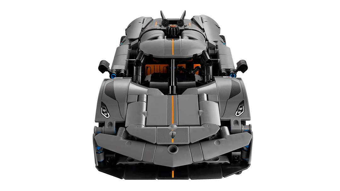 לגו Technic - מכונית-על אפורה Koenigsegg Jesko Absolut (42173)-3
