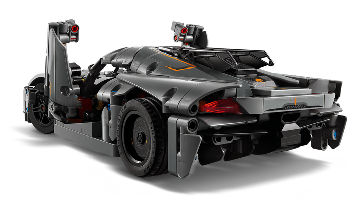 לגו Technic - מכונית-על אפורה Koenigsegg Jesko Absolut (42173)-5