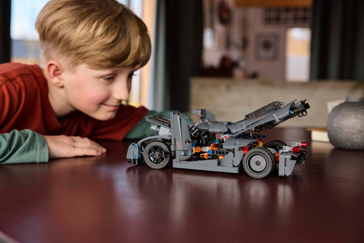 לגו Technic - מכונית-על אפורה Koenigsegg Jesko Absolut (42173)-10