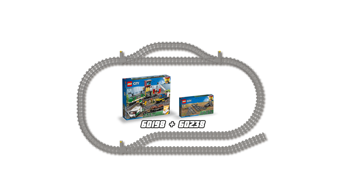 לגו City - מחלף מסילת רכבת (60238)-5