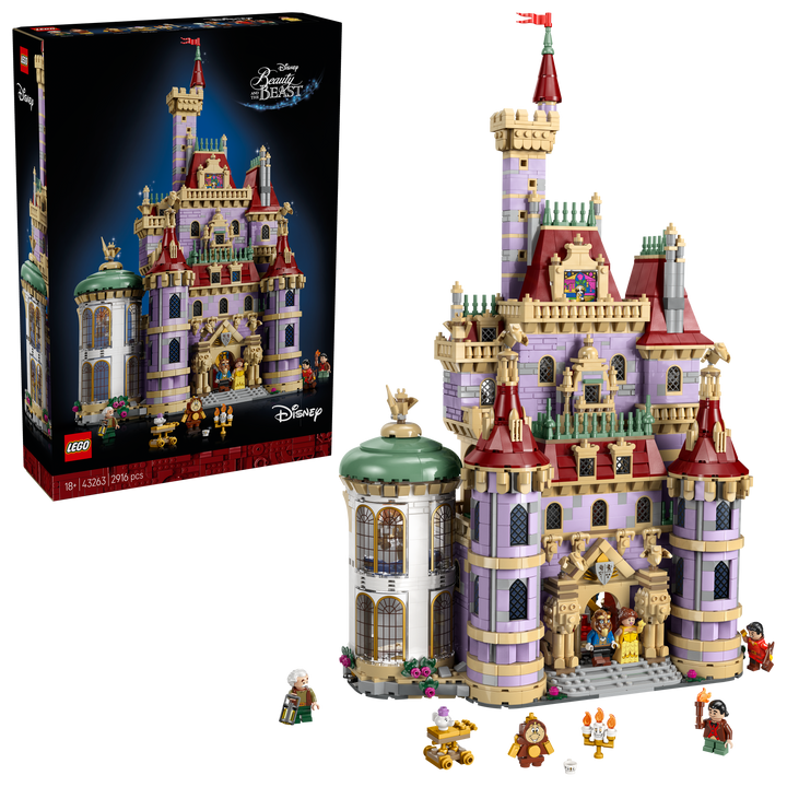 לגו │ Disney Princess - הארמון של היפה והחיה (43263)-2
