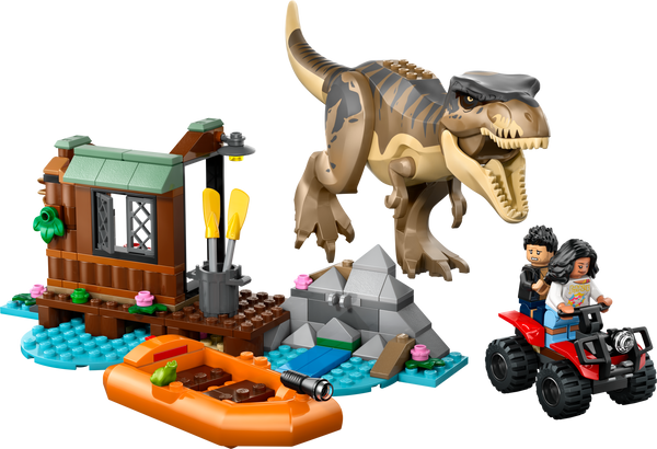 לגו Jurassic World - בריחה מטי רקס בנהר (76975)