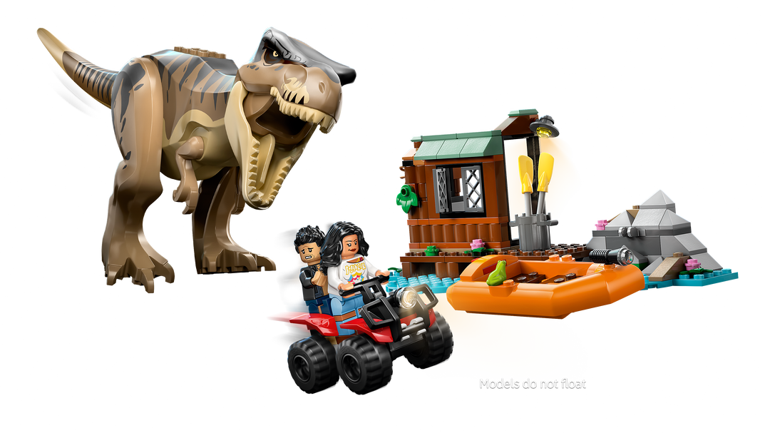 לגו Jurassic World - בריחה מטי רקס בנהר (76975)-4