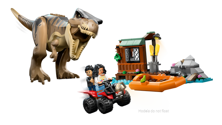 לגו Jurassic World - בריחה מטי רקס בנהר (76975)-4