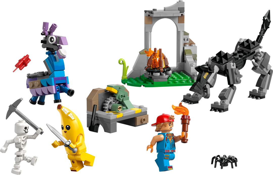 לגו Fortnite® - מחנה של Peely ו-Sparkplug (77075)-1