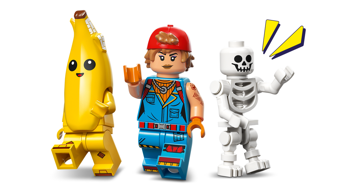 לגו Fortnite® - מחנה של Peely ו-Sparkplug (77075)-4