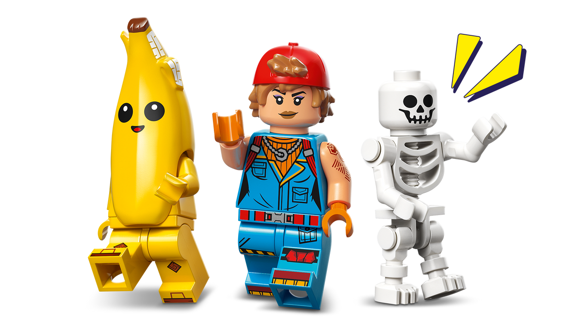 לגו Fortnite® - מחנה של Peely ו-Sparkplug (77075)-4