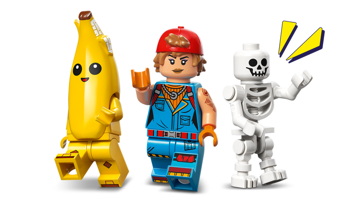 לגו Fortnite® - מחנה של Peely ו-Sparkplug (77075)-4