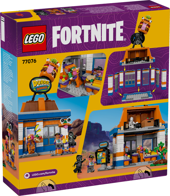 לגו Fortnite® - מסעדת Durrr Burger (77076)-2