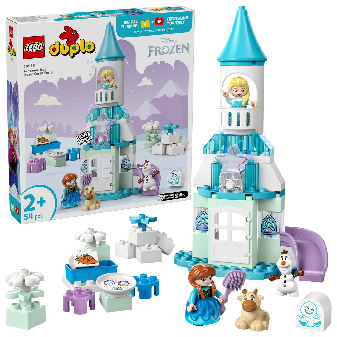 לגו DUPLO® │ Disney - מסיבה בטירה של אנה ואלזה מלשבור את הקרח (10455)-1