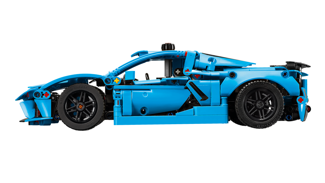 לגו Technic - Chevrolet Corvette Stingray כחולה (42217)-3