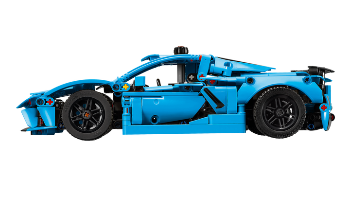 לגו Technic - Chevrolet Corvette Stingray כחולה (42217)-4