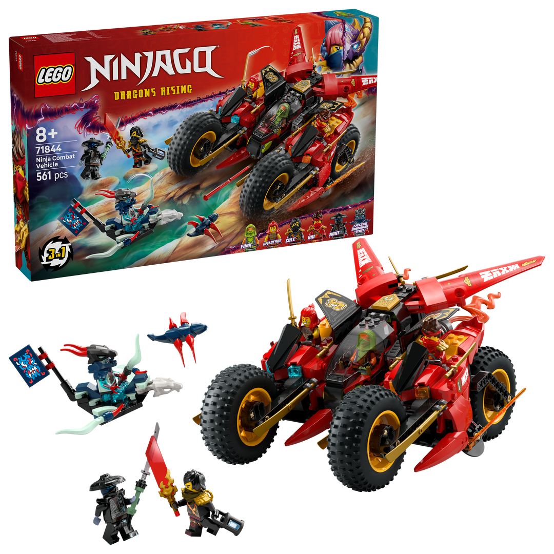 לגו NINJAGO® - רכב קרב של נינג'ה (71844)-2