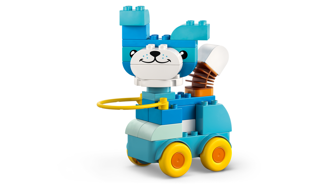 לגו DUPLO® - בעלי חיים על גלגלים 3 ב-1 (10448)-1