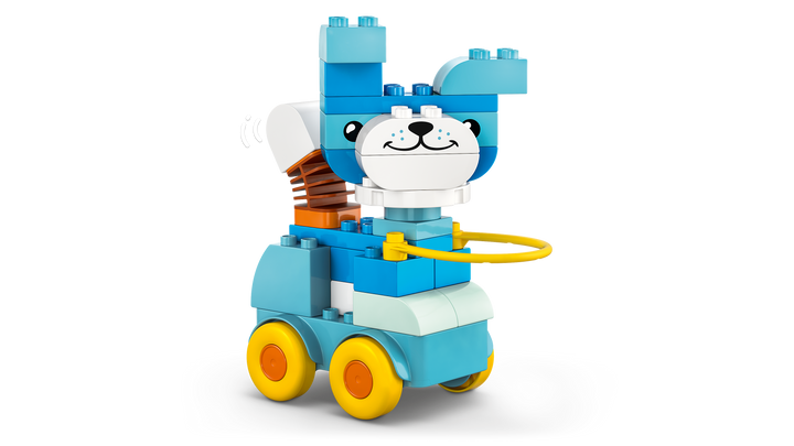 לגו DUPLO® - בעלי חיים על גלגלים 3 ב-1 (10448)-5