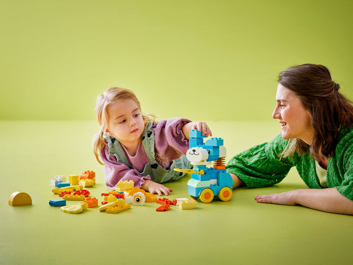 לגו DUPLO® - בעלי חיים על גלגלים 3 ב-1 (10448)-6
