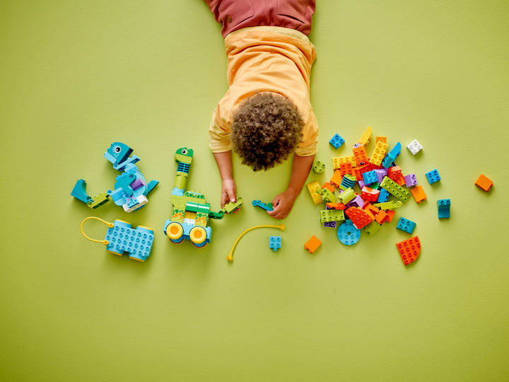 לגו DUPLO® - דינוזאורים על גלגלים 3 ב-1 (10451)-7