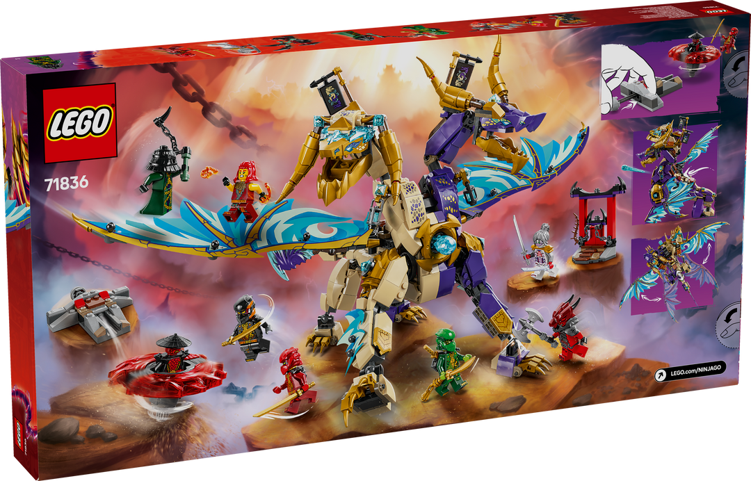 לגו NINJAGO® - דרקון הקשת של פוקוס (71836)-8