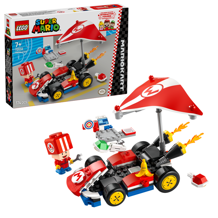 לגו Super Mario™ - Mario Kart™ – Standard Kart (72032)-2