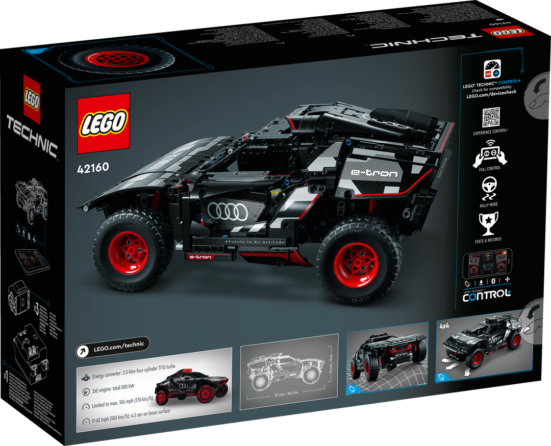 לגו Technic - מכונית חשמלית Audi RS Q e-tron (42160)-1