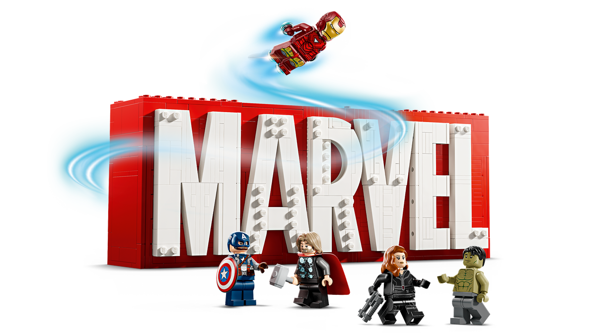 לגו | Marvel - לוגו של מארוול ומיני-דמויות (76313)-1