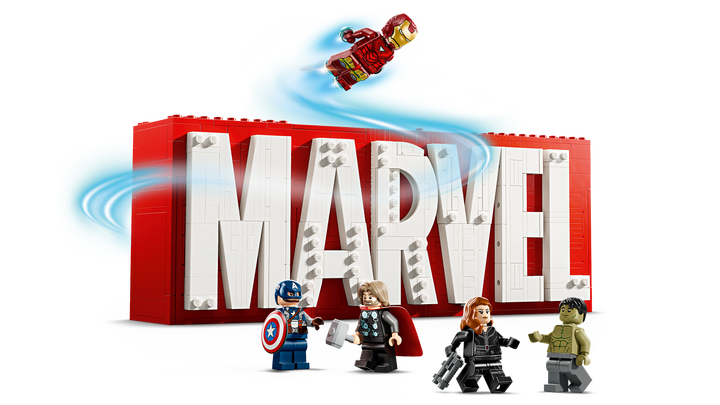 לגו | Marvel - לוגו של מארוול ומיני-דמויות (76313)-1