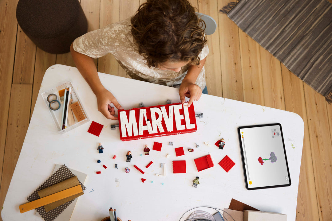 לגו | Marvel - לוגו של מארוול ומיני-דמויות (76313)-2