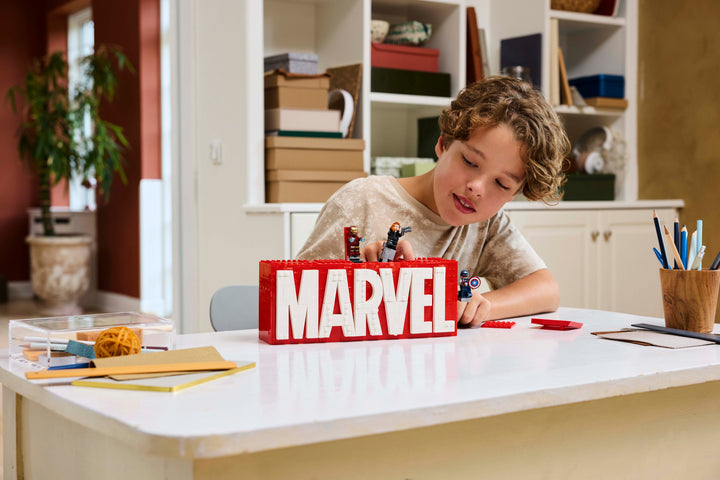 לגו | Marvel - לוגו של מארוול ומיני-דמויות (76313)-4