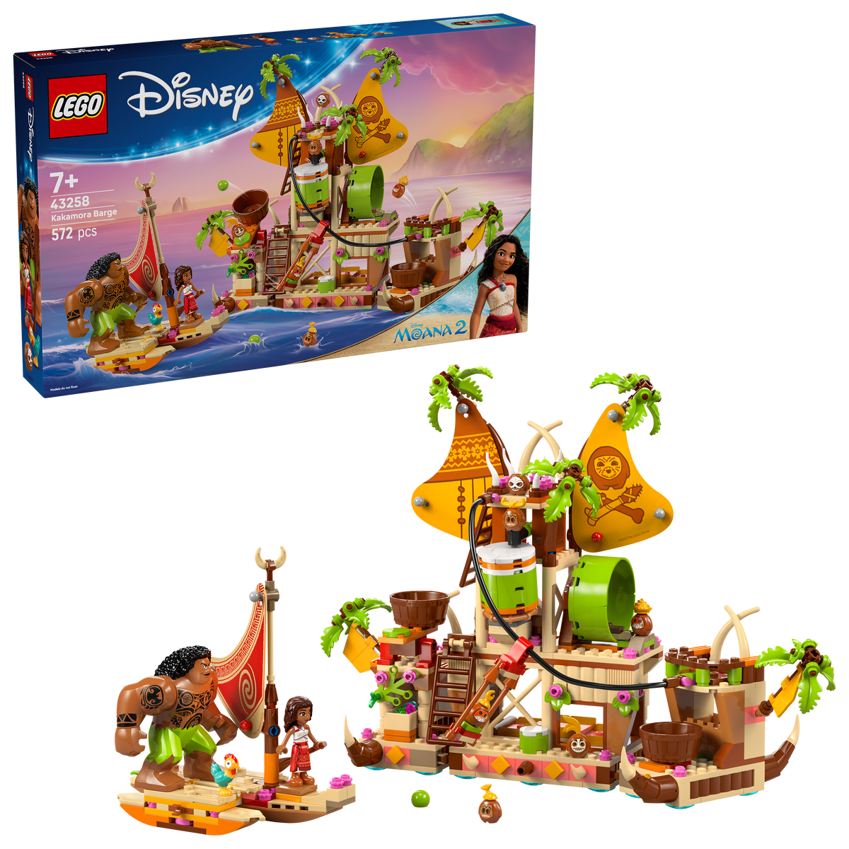 לגו DISNEY - דוברה של קאקאמורה (43258)-2